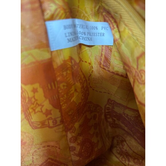 Samantha Brown Maroon Crocodile Embossed Weekender Carry On Dowel Travel Bag - Picture 10 of 11